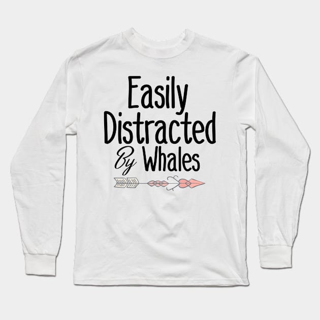 whale Long Sleeve T-Shirt by Design stars 5